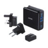 PowerPort III 3-Port 65W Travel Charger