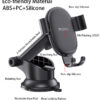 Yesido C120 Gravity Holder Suction Cup & Windshield Phone Holder