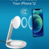 Anker PowerWave Magnetic Wireless charging 2-in-1 Stand with 4 ft USB-C Cable