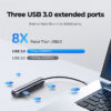 JOYROOM S-H112 7in 1 Concealed Docking Station Hub