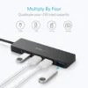 Anker 4-Port Ultra Slim USB 3.0 Data Hub (A7516611)