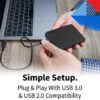 Toshiba Canvio Basics 2TB Portable External Hard Drive USB 3.0