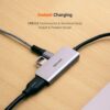 Porodo 3 in 1 Aluminum USB-C to HUB