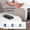 Baseus Adaman Metal Digital Display 30W Quick Charge Power Bank 20000mah