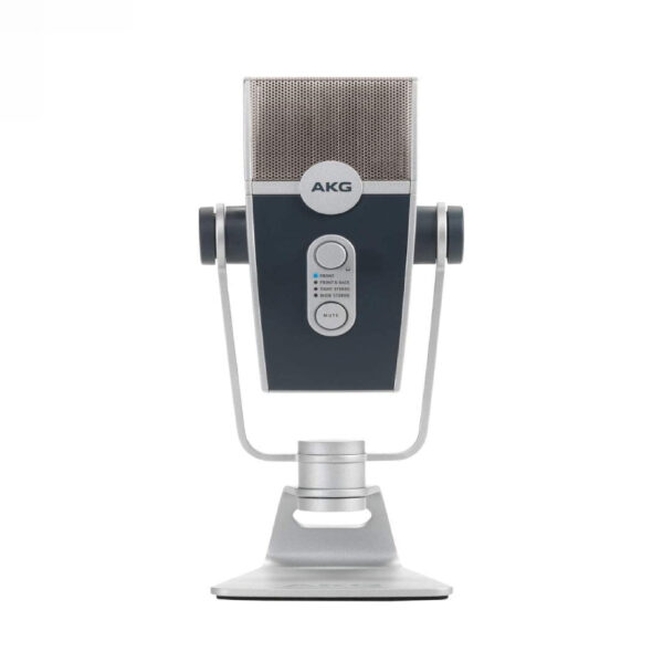 AKG Pro Audio Lyra Ultra-HD, Four Capsule, Multi-Capture Mode, USB-C Condenser Microphone for Recording and Streaming