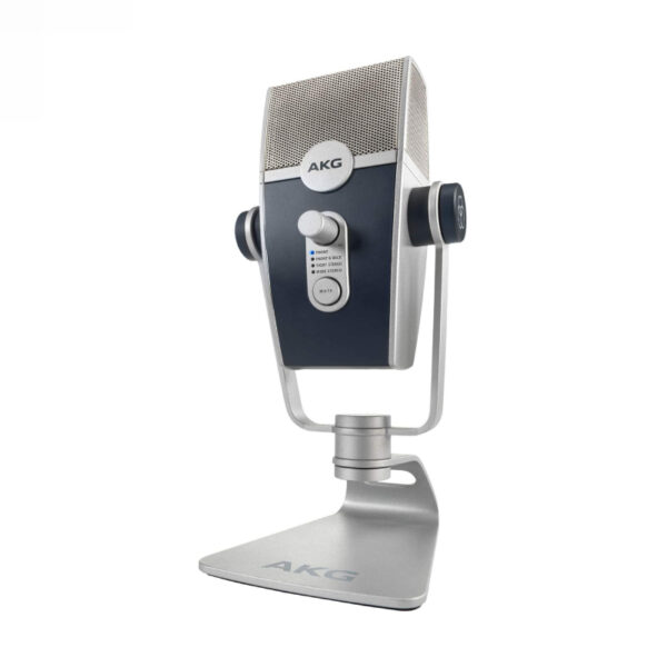 AKG Pro Audio Lyra Ultra-HD, Four Capsule, Multi-Capture Mode, USB-C Condenser Microphone for Recording and Streaming