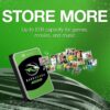 Seagate BarraCuda 2TB Internal Hard Drive HDD – 3.5 HDD – ST2000DM005