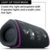 Sony SRS-XB43 EXTRA BASS Wireless Portable Speaker IP67 Waterproof BLUETOOTH 24 Hour Battery and Built In Mic for Phone Calls