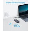 Anker A8321 Premium 4-in-1 60W PD USB C Hub