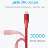 Anker PowerLine+ II 6ft Lightning Cable Black (A8452)