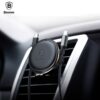 Baseus magnetic air vent car mount holder with cable clip
