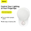 Baseus sunshine series full moon induction night light