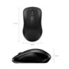 RAPOO 1620 Wireless Optical Mouse Black