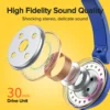 Joyroom JR-HC1 Kids Wired Headphones with Microphone – Blue