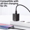 Baseus Super Si Type-C to Lightning Quick Charger 1C 20W CN Sets (2in1)